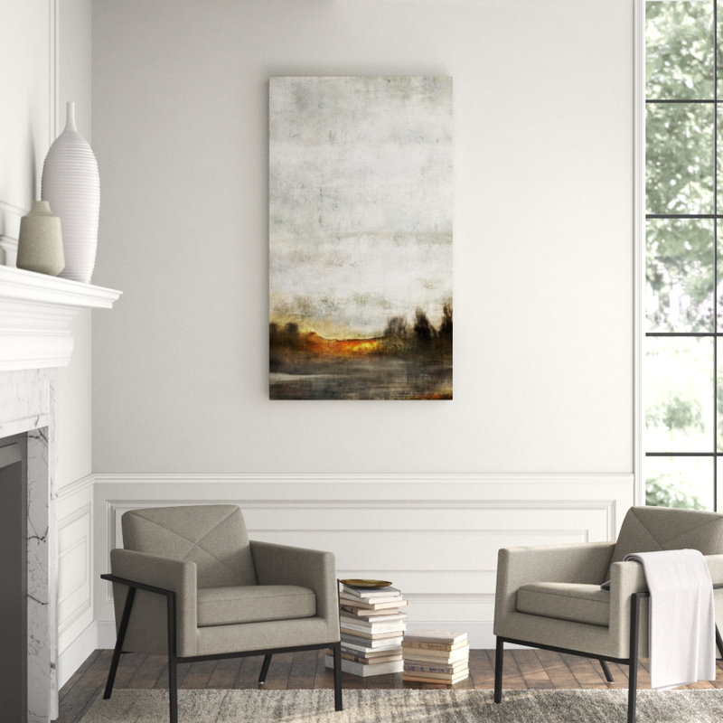 Lunar Surface I Print by Austin Beiv, 42" H x 24" W x 1.5" D, Knife Gel