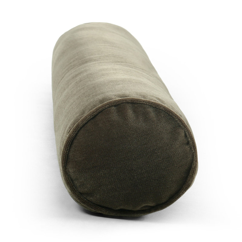 Bridger Bolster Pillow-8"x48", Monte Olive, Bolster 8"H x 20"W