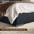 Corduroy Upholstered Platform Bed with Integrated Fireplace-1537769271-1537769270
