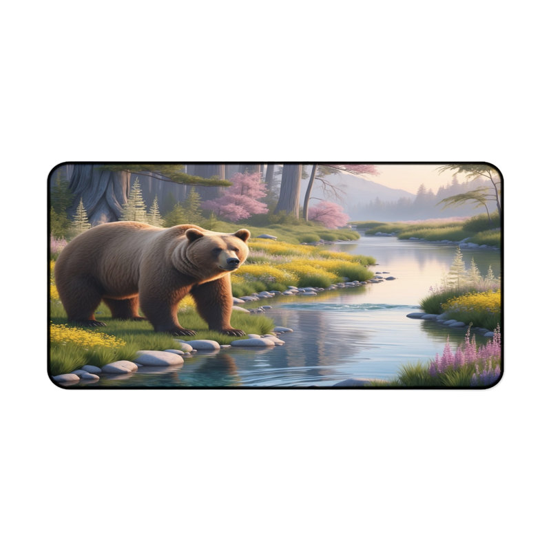 Polyester Desk Pad, 14.4x12.1