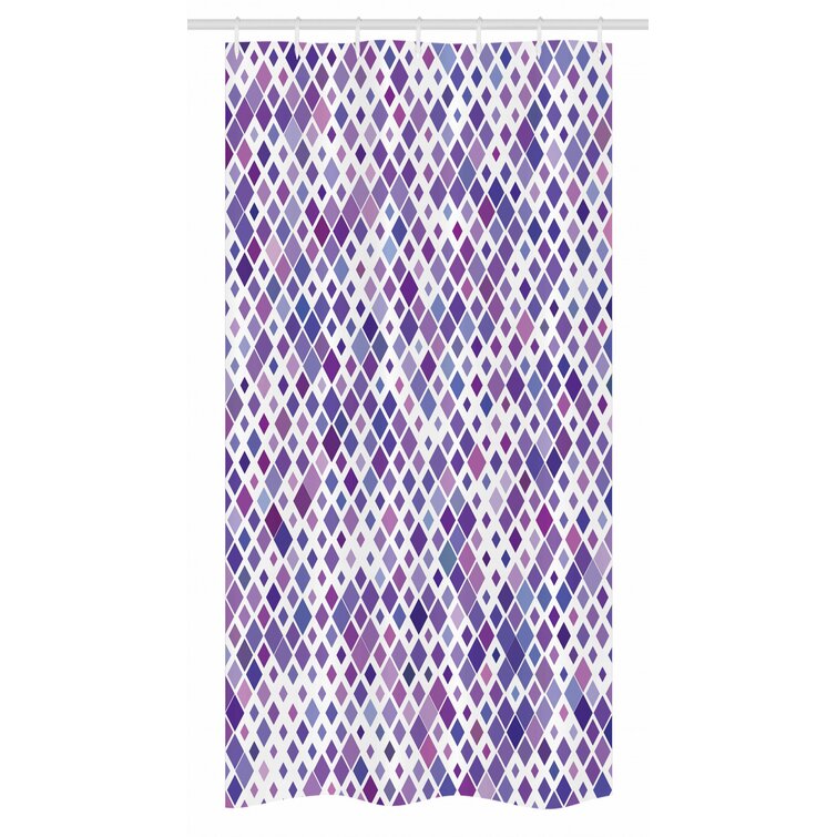 Lavender Stall Shower Curtain Single + Hooks East Urban Home Size 36 W x 72 L