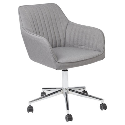 Latitude Run Dota Linen Office Chair