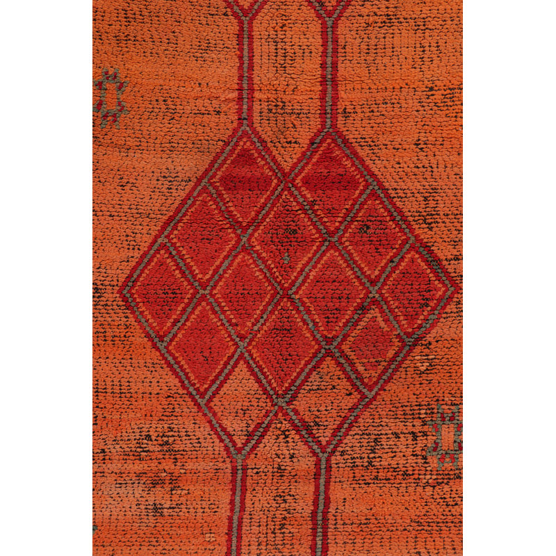 One-of-a-Kind 6'2”x8'11” Hand Knotted Area Rug