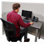 Panneau d'intimité acoustique avec grand support-16490268-16490273-16490278