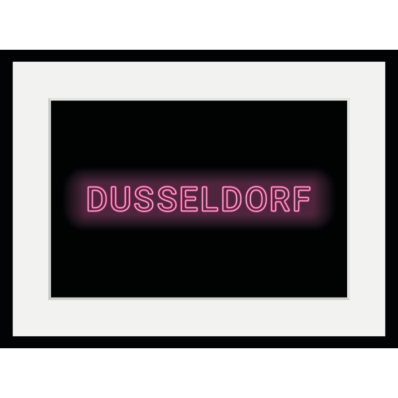 Dusseldorf - Single Picture Frame Print