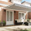 VidaXL 500cm W x 300cm D Polyester Cover Retractable Patio Awning