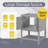 24" Single Bathroom Vanity Base Only-90979689
