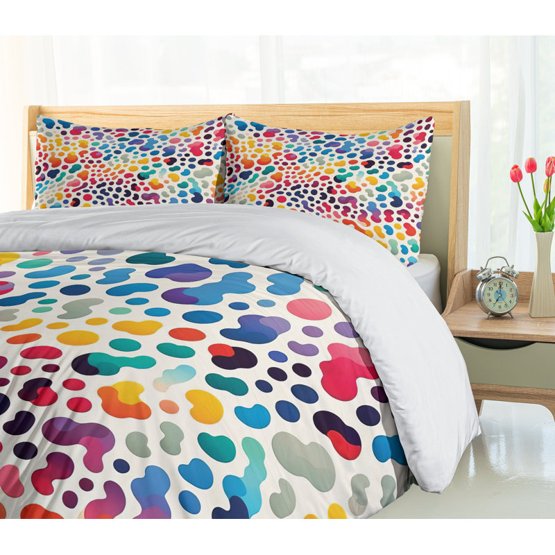 Leopard Print Duvet Cover, Queen Duvet Cover + 2 Standard Shams