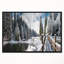 « winter matin panorama », photographie sur toile-26668766