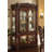 Mirrored Back Lighted Curio Cabinet