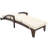 Outdoor Polyethylene (PE) Wicker Chaise Lounge, Patio Single Chaise With Cushions For Backyard/Poolside/Garden-1038819082-1032773026
