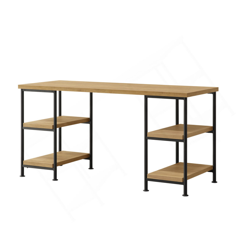 Golden Oak Desk