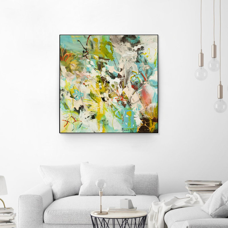 «Sweet Dream I», toile encadrée par Giant Art, H 20 po x l 20 po