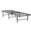 Base de lit simple en métal, base de matelas pour lit de désencombrement, espace supplémentaire-1197061457