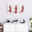 Impression sur toile Minimalist Bare Belle-93061472
