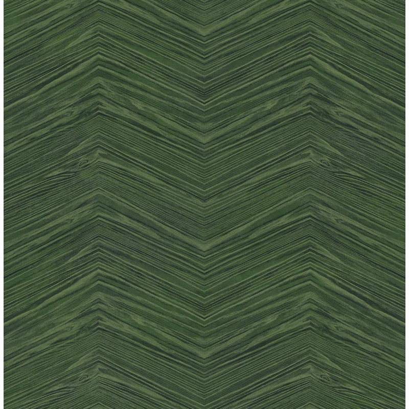 Rouleau de papier peint L 33 pi x l 20,5 po Crystell, Vert trèfle