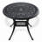 3-Piece Set Of Cast Aluminum Patio Furniture With Cushions
