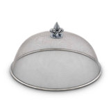 Arthur Court Designs Fleur De Lis 10.5 in. Stainless Steel Cover