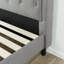 Lit plateforme tapissier Zinus-20986105