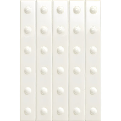 Punto Up Glossy 2" x 12" Linear Mosaic Tile