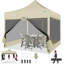 Tente de réception pliante et imperméable 118 x 118-100761448