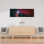 Cosmic Horsehead Nebula 1 Piece Wrapped Canvas Panoramic Wall Art-823048579