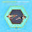 10 FT Hexagonal Floating Ring Inflatable Water Hammock with Soft Ladder, Heavy Duty Lake Raft for Pool and Lake, Inflatable Raft Fits Multiple People for Summer Party, Mint Green+Black