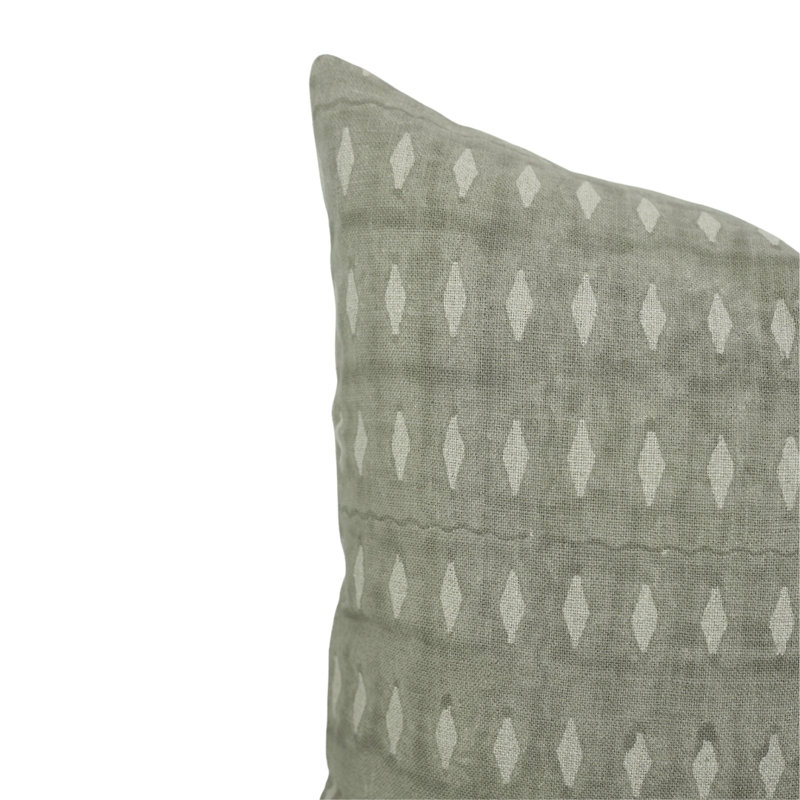 Linen Square Indoor/Outdoor Pillow Cover, 18" x 18", Square