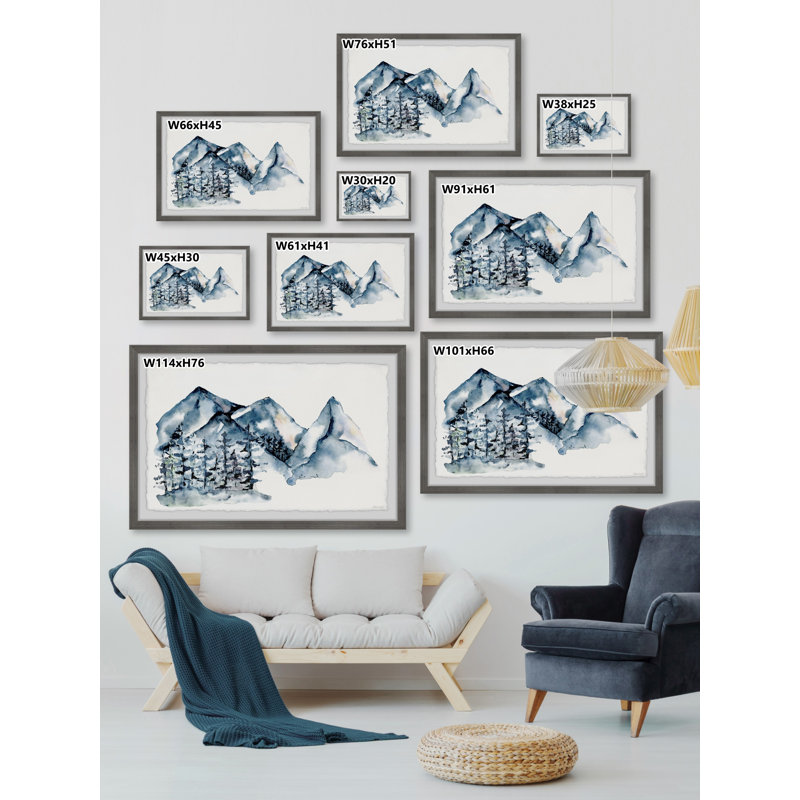 The Snow Lane by Marmont Hill - Single Picture Frame Painting, 38cm H x 45cm W x 3.81cm D