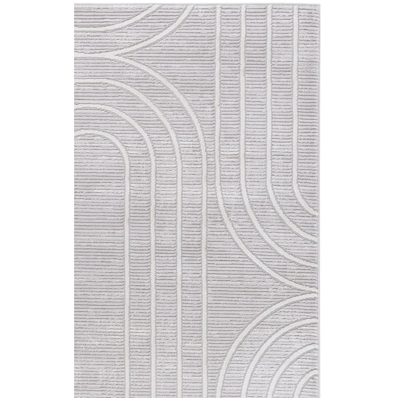 Kaillan Performance Abstract Rug, Rectangle 5'3" x 7'6"