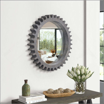 Miroir décoratif en bois en forme de matériel décoratif en forme de patchwork avec miroirs individuellement sur des murs d'art, vendu individuellement