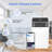 Smart 12000BTU(ASHRAE) Portable Air Conditioner with Remote and Wifi Control