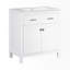 Armoire de salle de bain 30 pouces avec 2 portes et tablette-961758195