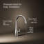 Simplice Single-Handle Bar Sink Faucet, Secondary Faucet with High-Arch Swing Spout-1683916409