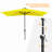 Dorbad 120 " W Rectangular Lighted Tilt Market Umbrella with Crank Lift-301348987