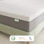 Matelas en mousse à mémoire de forme imprégnée de gel mi-ferme de 12 po-89391612