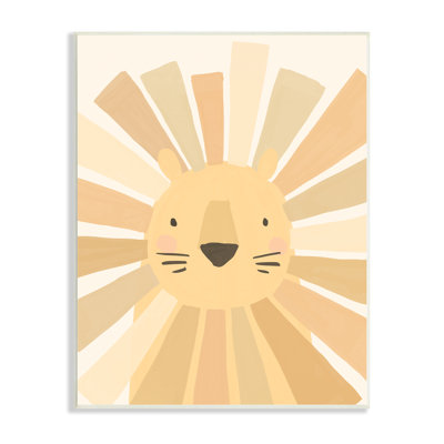«Lion Quirky Striped Mane» par Heather Mclaughlin