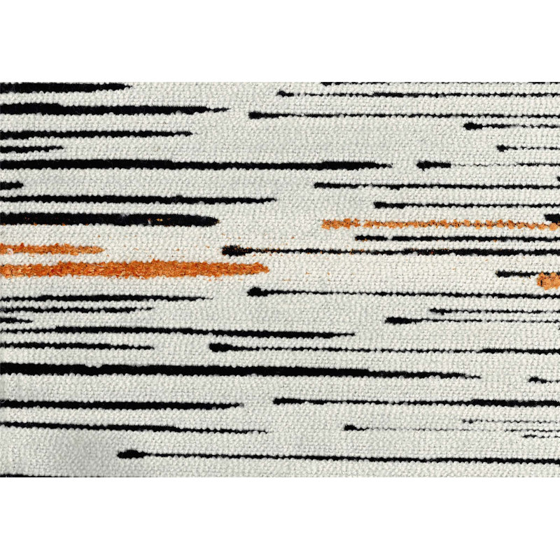 Repose-pieds carré moderne avec revêtement en tissu jacquard, base antidérapante et rembourrage en billes de polystyrène pour une utilisation polyvalente des sièges ou des repose-pieds.