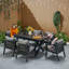 Patio Dining Set with Rectangular Table , Cushions Included-868344171