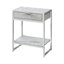 Table de bout d'appoint, tiroir, 1 tablette, 20 po, Himal-101190786-101190784