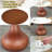 Mid-Century Modern Farmhouse Round Sintered Stone Pedestal Dining Table With Lazy Susan For 4/6/8/10-247470645-248032907