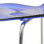 Tabouret de bar Edenfield en acrylique avec structure en acier au fini chrome (ensemble de 2)-2039556971