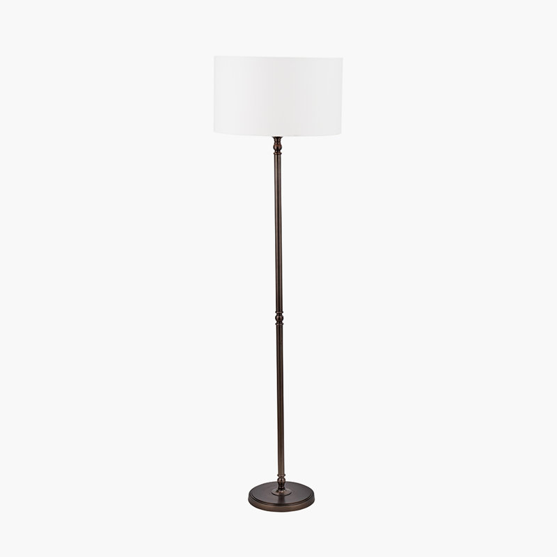 Bhupendra 165cm Satin Traditional Floor Lamp