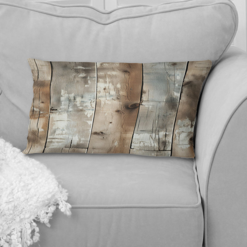  Coussin Wood & Shiplap Polyester