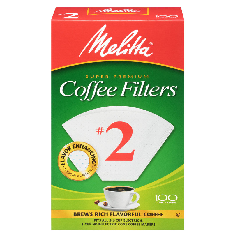 Filtres à café Melitta 612412, Brun