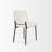Mills 19'' H Upholstered Metal Side Chair-1997219891