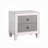 Two-Tone Finish Nightstand With 2 Drawers-781753760