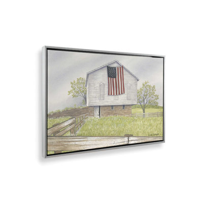 «Patriotic Heartland» par Linda Spivey, reproduction d'art
