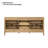 Laurel 71.2" Double Bathroom Vanity Base Only-91927752