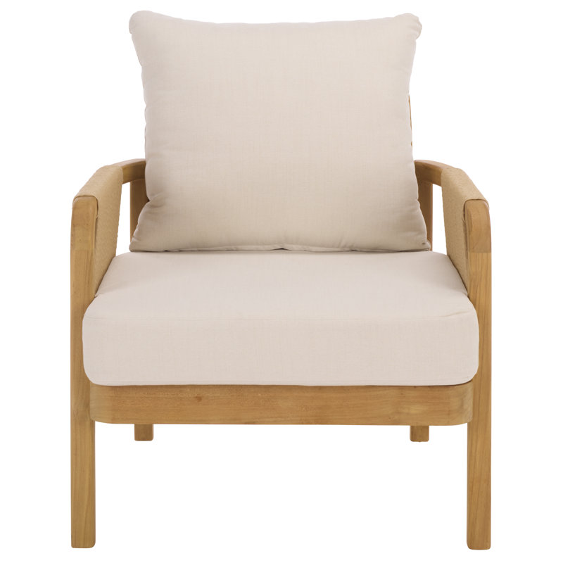 Chaise en teck et jacinthe de Rogers